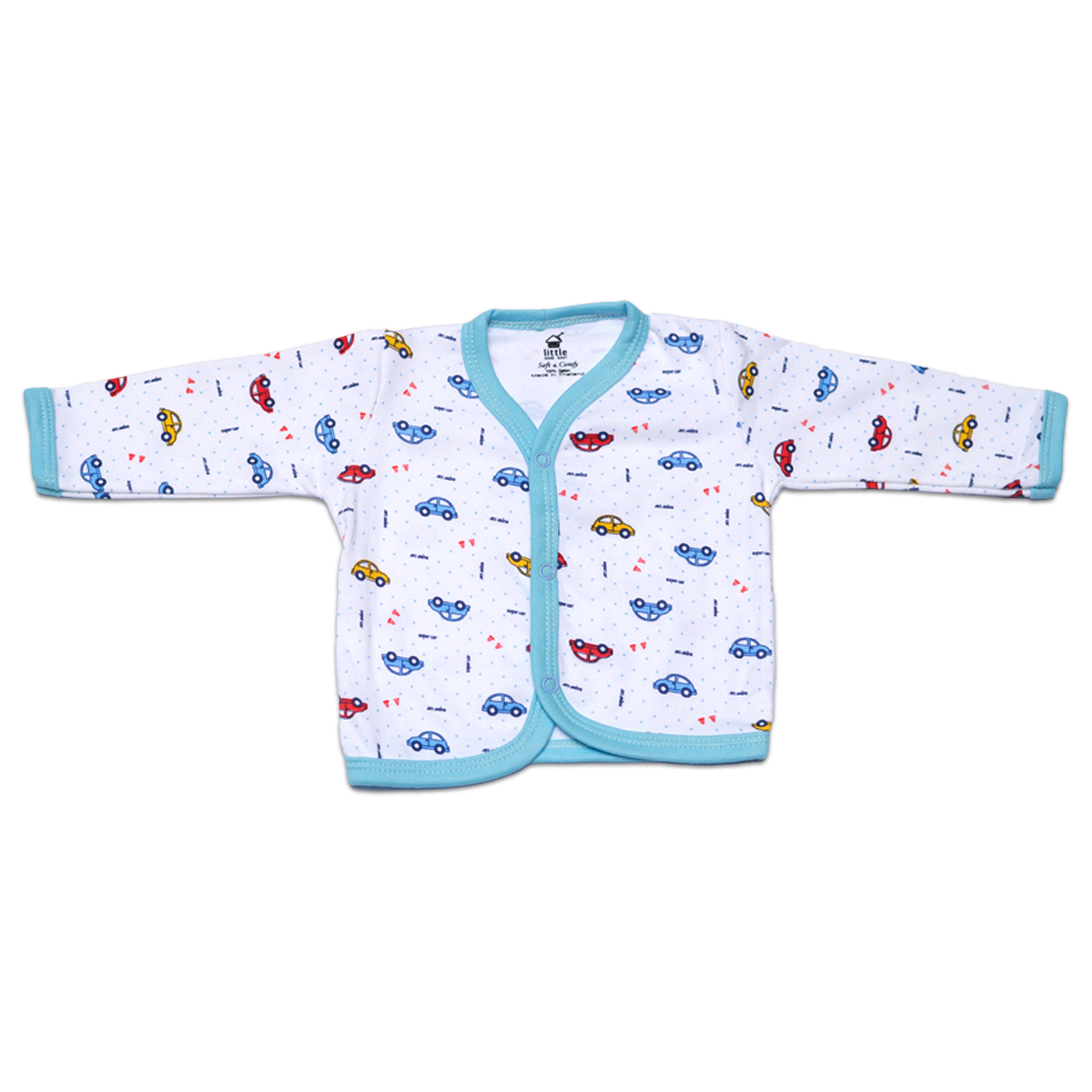 Tiny Textures Baby Outfit Set – Set of 5 (Blue)