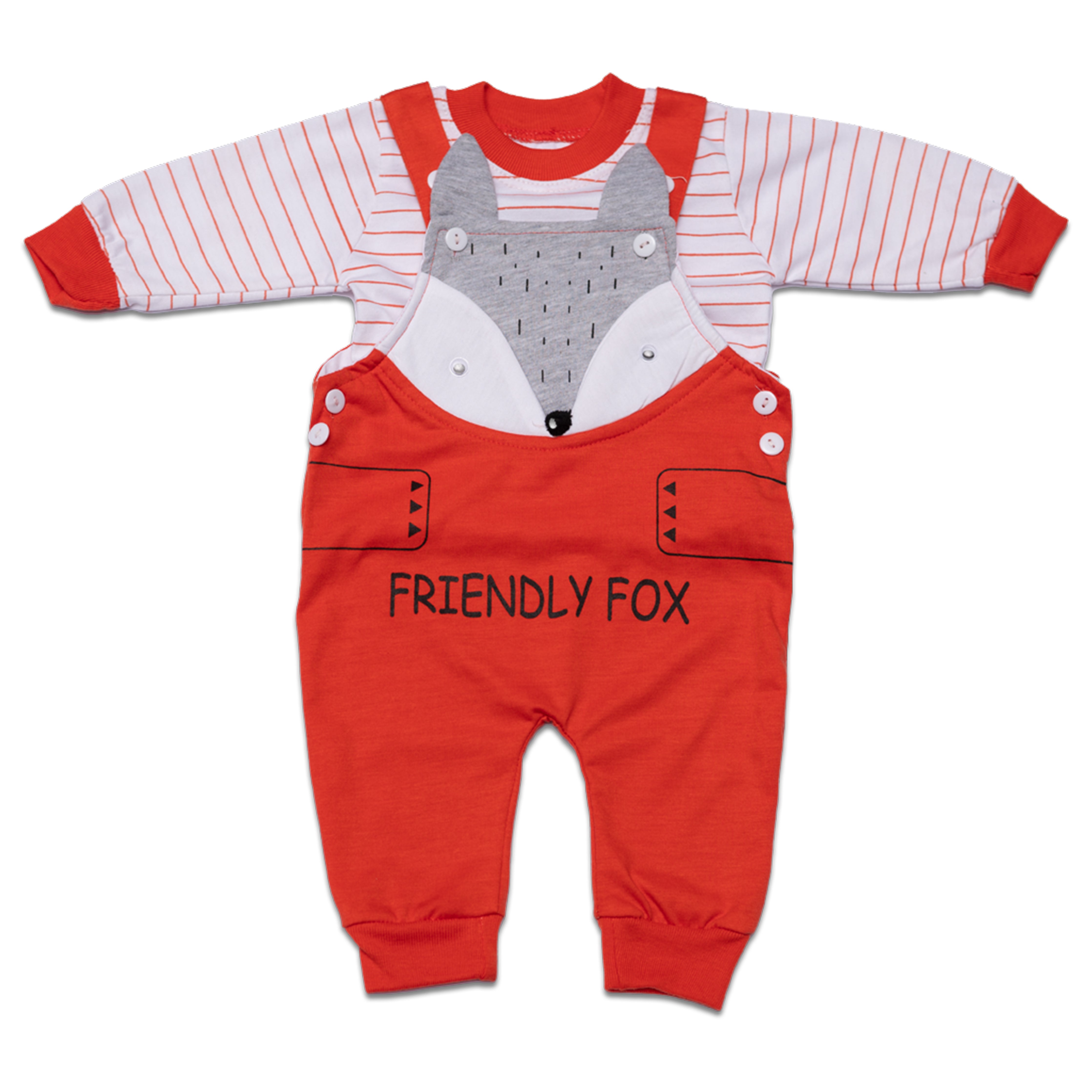 Friendly Fox Outfit Red