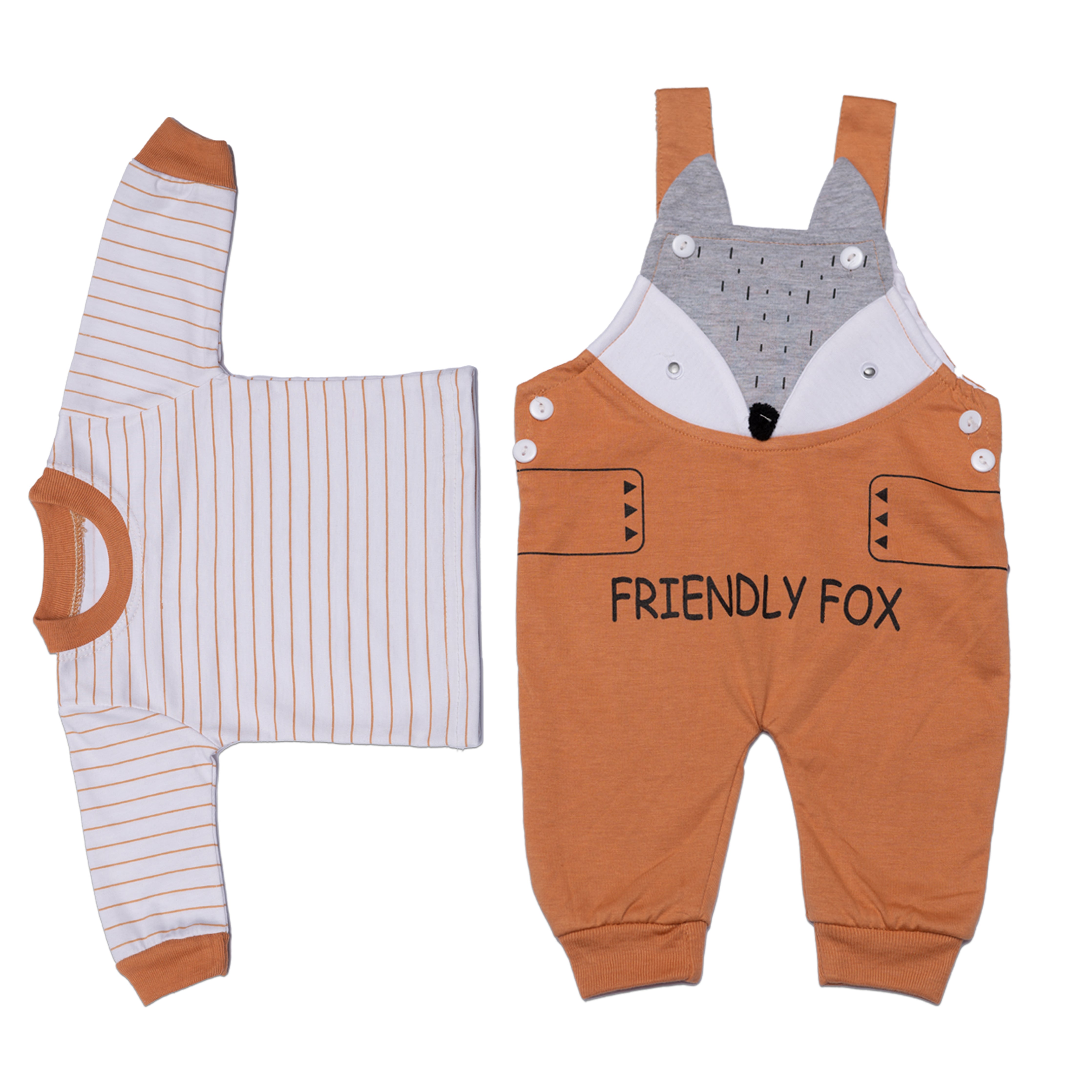 Friendly Fox Outfit Orange