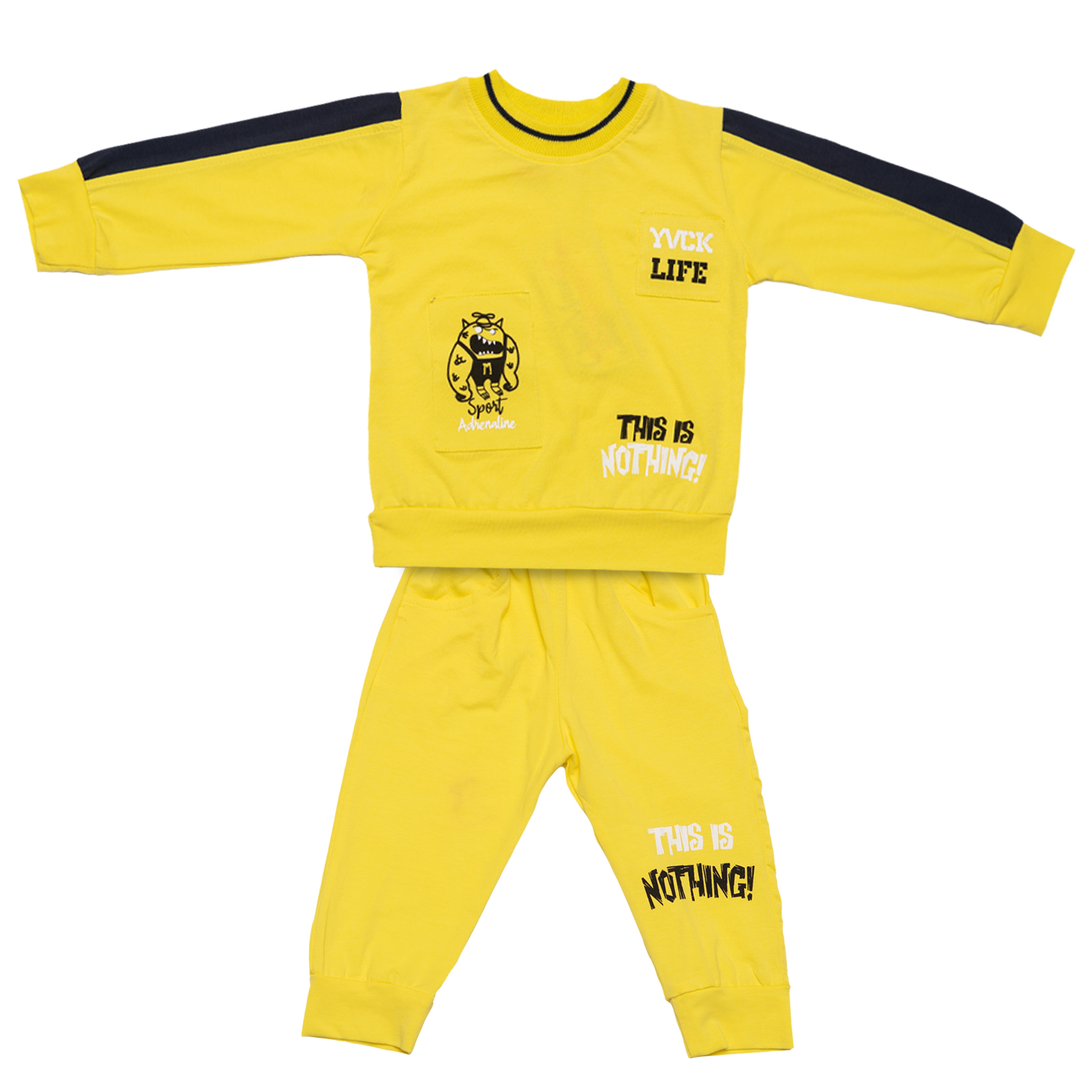 Adrenaline Cartoon Outfit Yellow