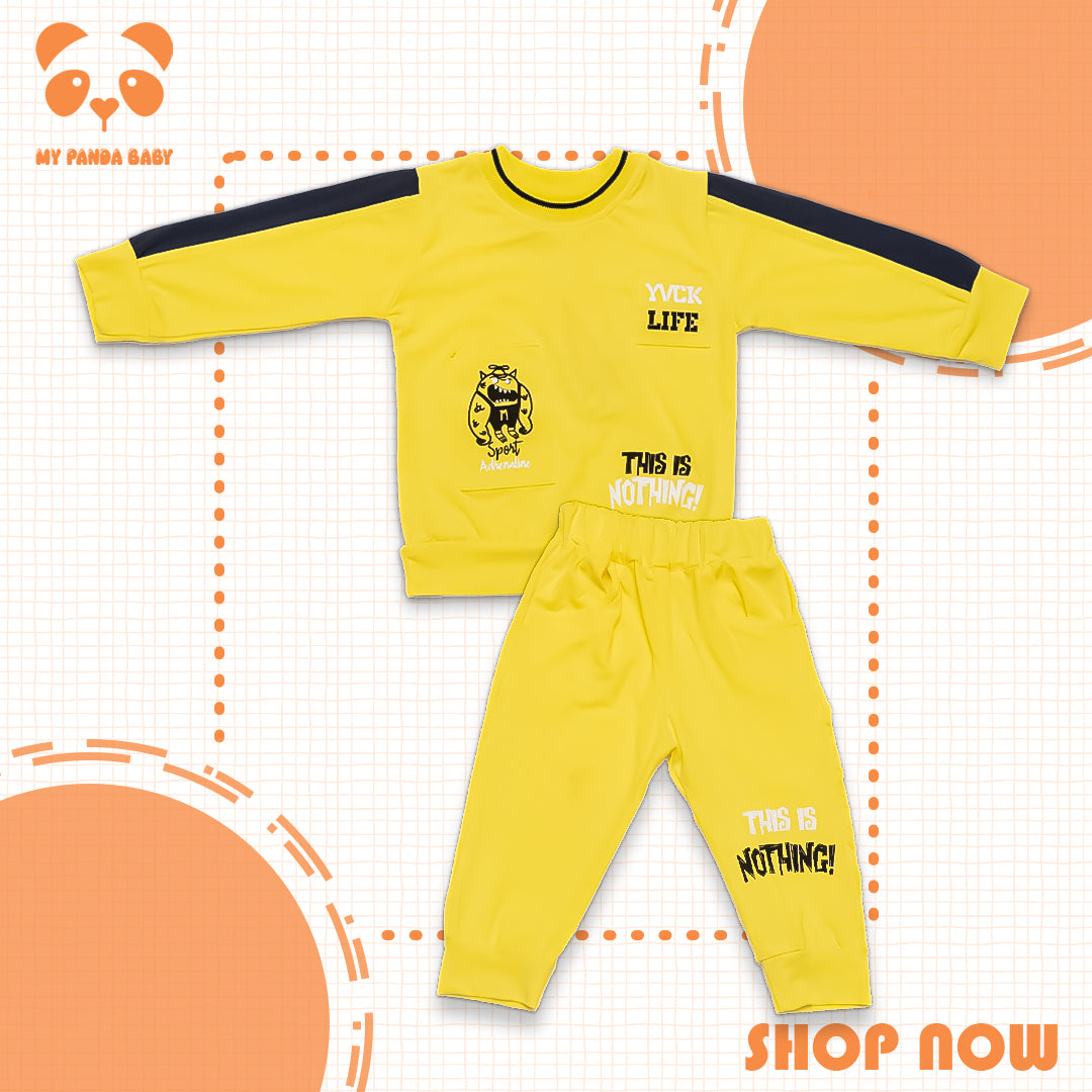 Adrenaline Cartoon Outfit Yellow